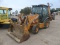 2002 Case 580M 4WD Extendahoe, s/n JJG0310040: C/A, 4-in-1 Loader, Meter Sh