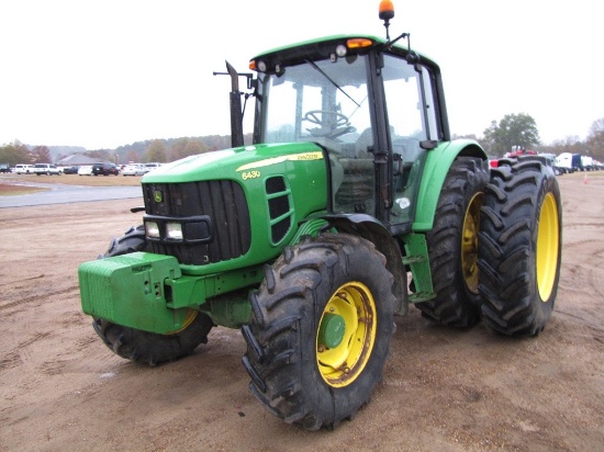 John Deere 6430 MFWD Tractor, s/n 1L06430GCCG726841: Encl. Cab, Rear Duals,