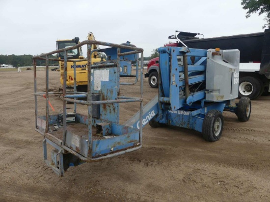 1996 Genie Z45/22 Manlift, s/n 003307: Gas/Propane, 4x4x4, Meter Shows 1376