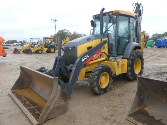 2017 John Deere 410L 4WD Extendahoe, s/n 1T0410LXLHF312256: C/A, Quick Atta