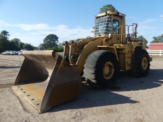 Cat 980C Rubber-tired Loader, s/n 63X06003: Encl. Cab