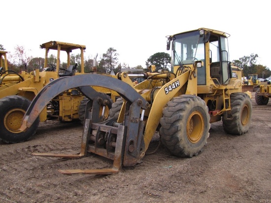 1999 John Deere 544H Rubber-tired Loader, s/n 570784: C/A, Meter Shows 1324