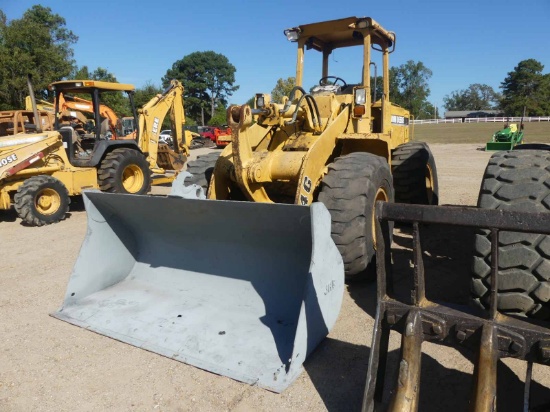 John Deere 544G Rubber-tired Loader, s/n DW544GB550804: 4-post Canopy, JRB