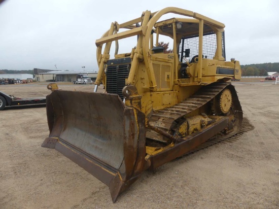 1998 Cat D6H Dozer, s/n 4RC02126: Canopy, St. Blade w/ Tilt, Rear Winch, Me