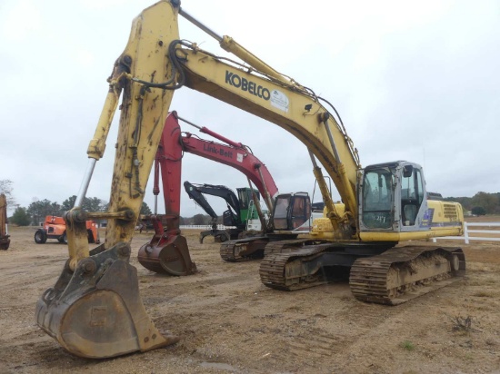 2006 Kobelco SK330LC Excavator, s/n YC07U1441: C/A, 46" Bkt., Meter Shows 6