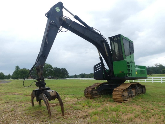 2008 John Deere 3554 Knuckleboom Crawler Log Loader, s/n FF3554X350086: Hyd