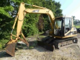 1999 Cat 307B Midi Excavator, s/n 5CW00300: C/A, Manual Thumb, Meter Shows