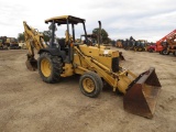 Ford 555D Loader Backhoe, s/n 028043