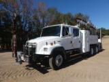 2002 Freightliner FL80 Service Truck, s/n 1FVHBXAX82HJ49805: Crew Cab, Cat