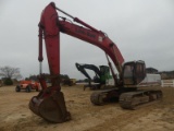 2000 Linkbelt 4300 Excavator, s/n E2J04663: C/A, Bkt., Meter Shows 9700 hrs