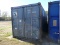Used 40' Shipping Container, s/n TRDU6814618