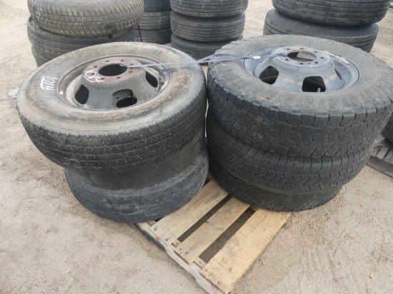 Set of Rims for 2017 Dodge Ram 3500