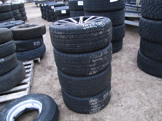 (2) 265/35R19 Rims & Tires and (2) 235/35R19 Rims and Tires