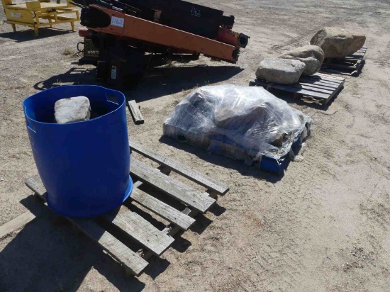 Several Pallets of Landscape Rocks