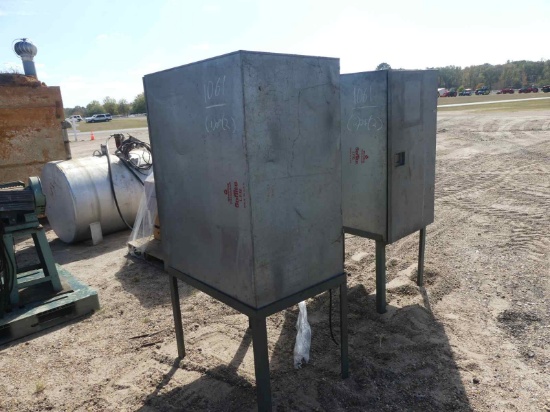 Lot of (2) Boxes w/ Contents: 1 Box has Welding Rods, 1 Box has Torch Gauge