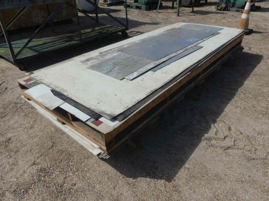 Lot of (2) Pallets of Mixed Sheet Metal