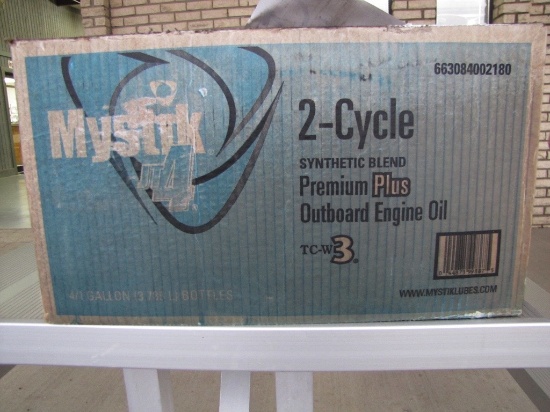 (4) 1-Gal 2-Cycle Oil Synthetic Oil Mystik
