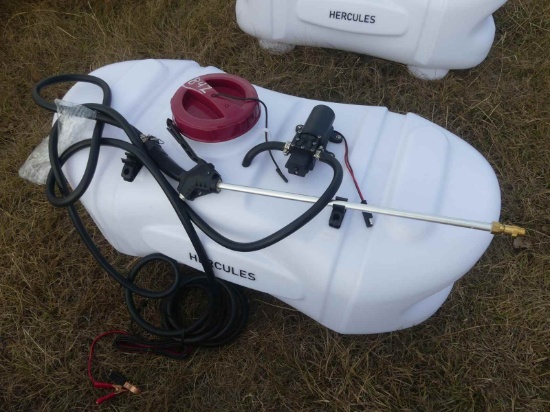 Hercules 25-gal Spray Tank w/ 12V Pump, Hose & Wand