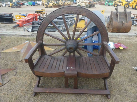 Wagon Wheel Loveseat