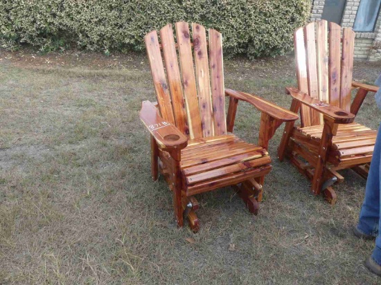 Cedar Glider Chair