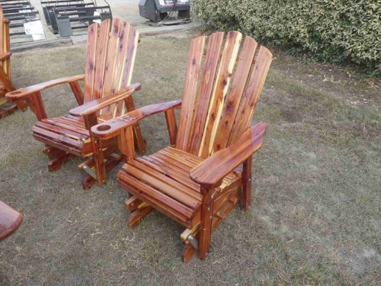 Cedar Glider Chair