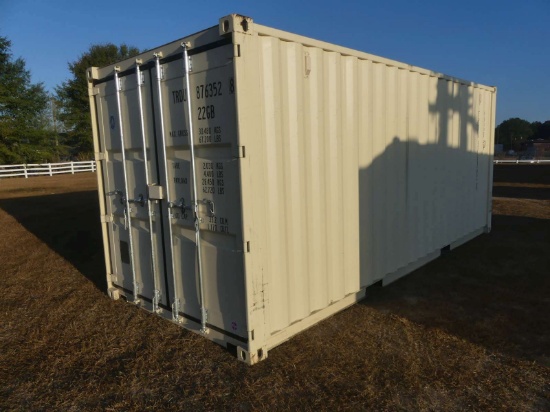 Unused 20' Shipping Container, s/n TRDU8763528