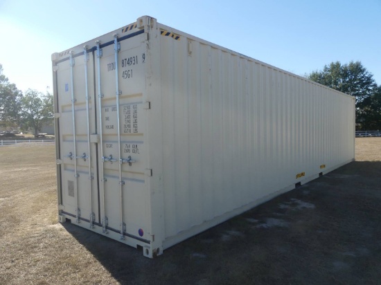 Unused 40' Shipping Container, s/n TRDU8749319