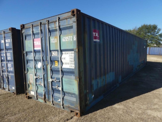 Used 40' Shipping Container, s/n TCLU6205726
