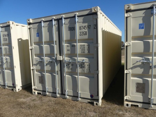 Unused 20' Shipping Container, s/n TRDU8745972