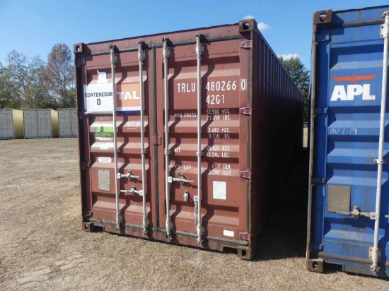 Used 40' Shipping Container, s/n TRLU4802660