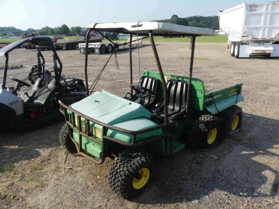 John Deere 6x4 Gator Utility Vehicle, s/n 29749 (Salvage - No Title): Diese