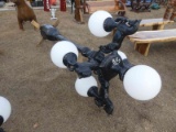 Lamp Post w/ 5 Lights