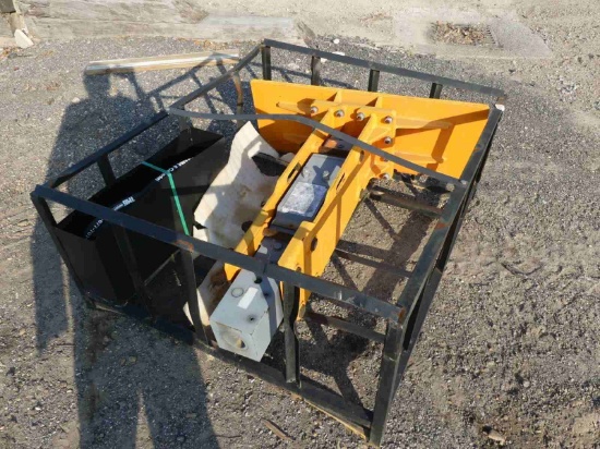 TMG HB90S Hydraulic Hammer, s/n 3255220103 for Skid Steer