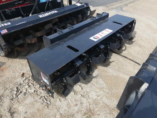 Unused JCT 6' Quick Attach Tiller for Skid Steer