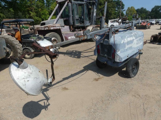 2010 Wacker Neuson Towable Light Plant, s/n 5XFLN0513AN000798: Kohler Diese