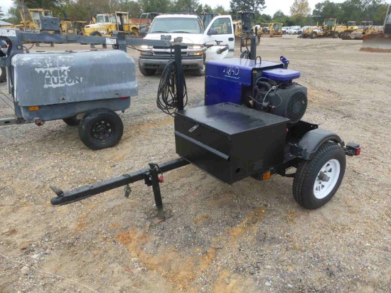 Miller Bobcat 225G Welder, s/n KB251606: AC/DC, Gas Eng., w/ Leads, Portabl