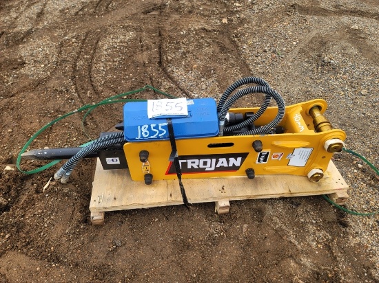 Trojan Hydraulic Hammer for Skid Steer
