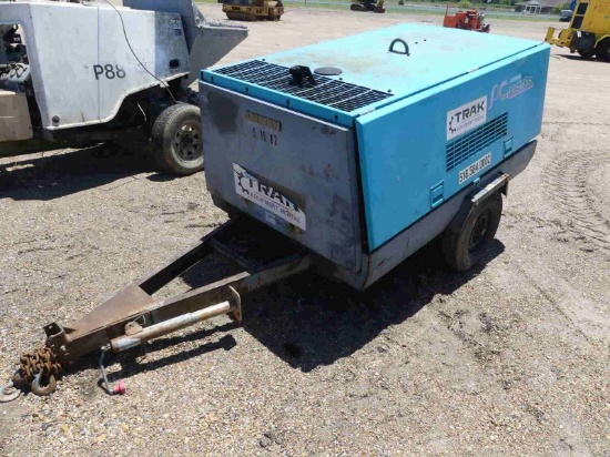 Airman PDS185S Towable Air Compressor, s/n 6A10980: Isuzu Diesel, Meter Sho