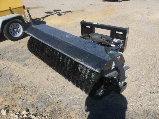 Wolverine Sweeper Attachment for Skid Steer