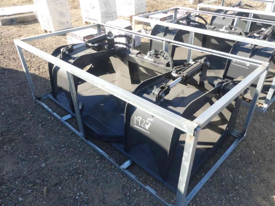 Unused Wolverine 72" 2-cylinder Grapple Bucket for Skid Steer