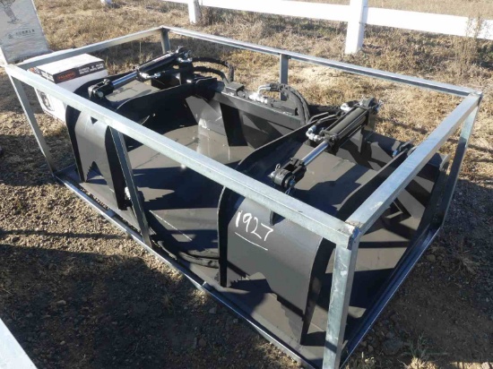 Unused Wolverine 72" 2-cylinder Grapple Bucket for Skid Steer