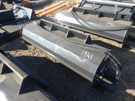 Unused Wolverine 72" Tiller for Skid Steer