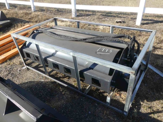 Unused Wolverine 66" Roller for Skid Steer