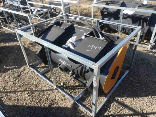 Unused Wolverine Concrete/Mortar Mixer for Skid Steer
