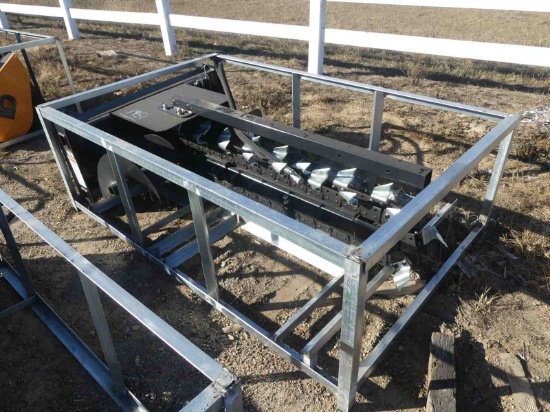 Unused Wolverine 48" Trencher for Skid Steer