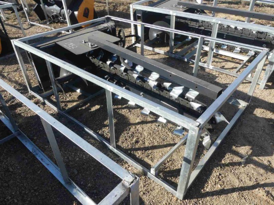 Unused Wolverine 48" Trencher for Skid Steer