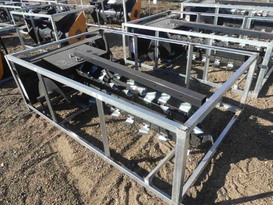 Unused Wolverine 48" Trencher for Skid Steer