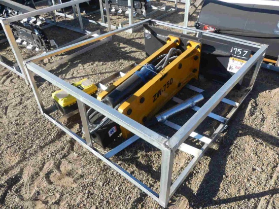 Unused Wolverine Hydraulic Breaker for Skid Steer