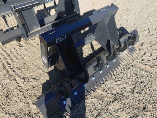 Unused Wolverine 72" Ripper/Leveler for Skid Steer