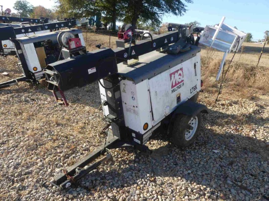 Multiquip LT6K Light Tower, s/n 040665 (Salvage)